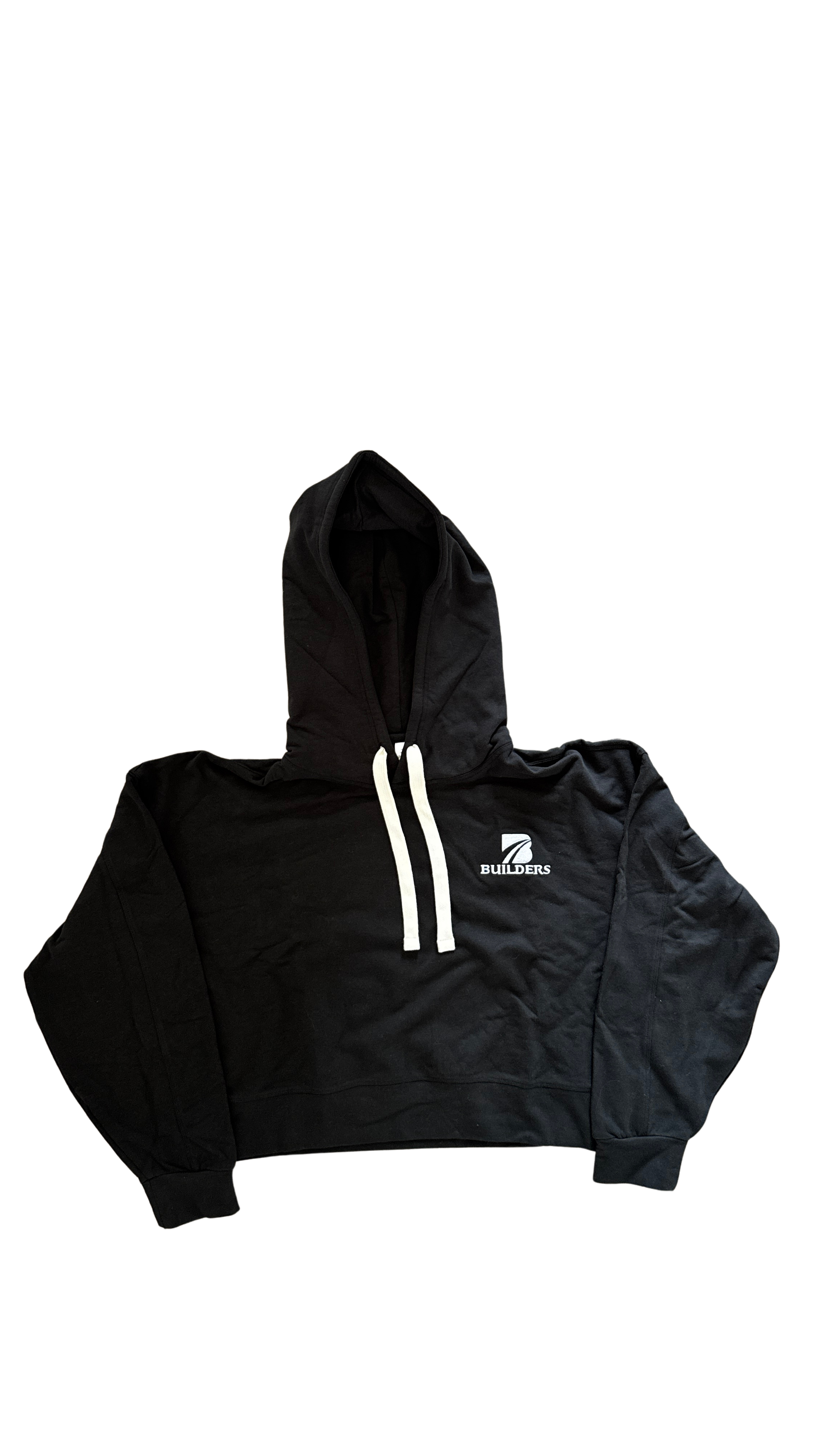 Builders Women's Crop Sweatshirt Black